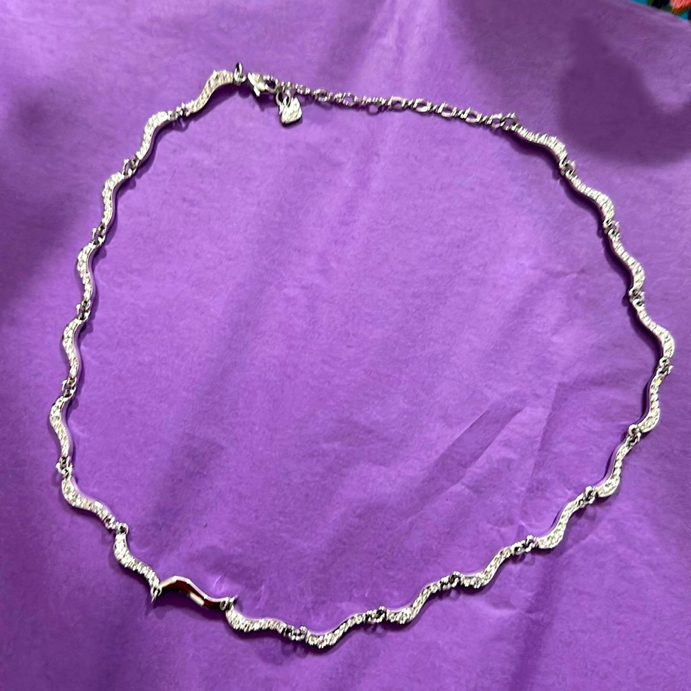 Swarovski necklace 18.5”